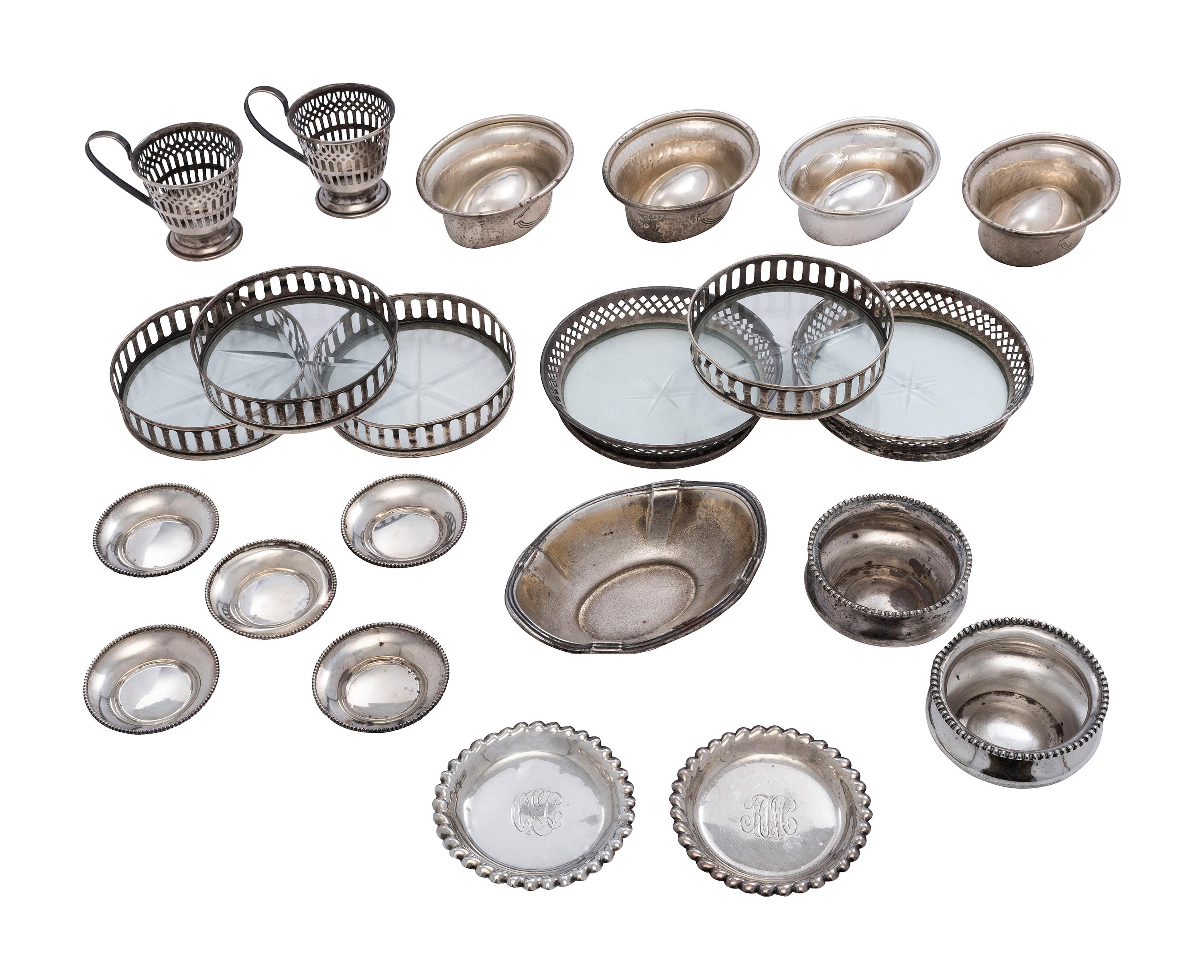 Twenty-Two American Silver Tablewares