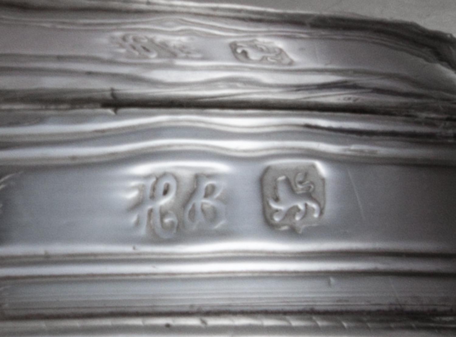 A George III Silver Wine Funnel, Hester Bateman, London, 1786, with a beaded rim.