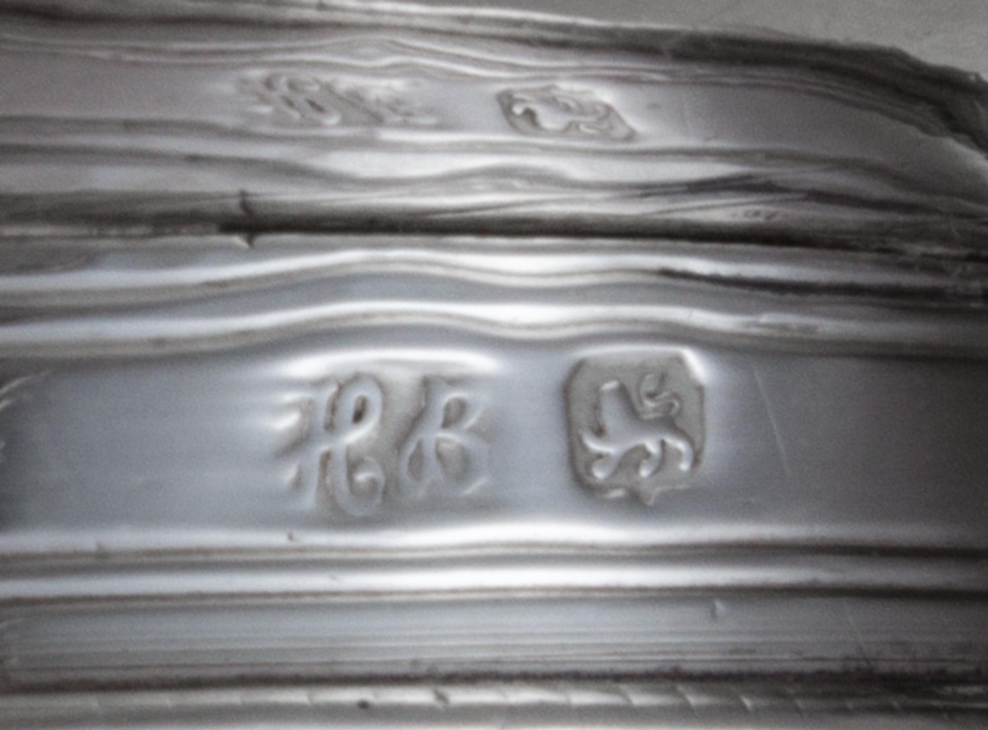 A George III Silver Wine Funnel, Hester Bateman, London, 1786, with a beaded rim.