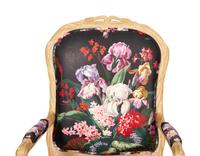 A Set of Ten Louis XV Style Dining Chairs