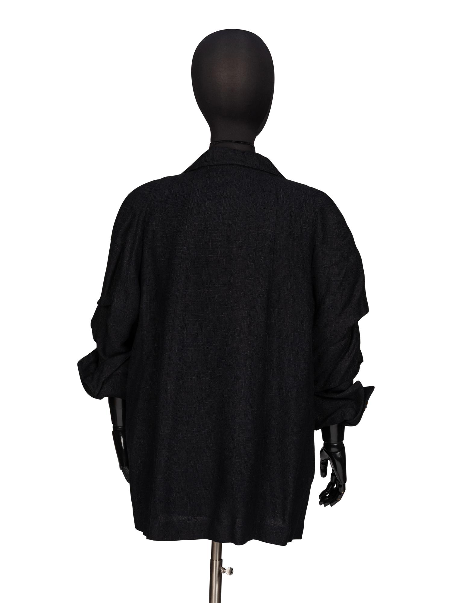 Christian Lacroix, Black Linen Jacket