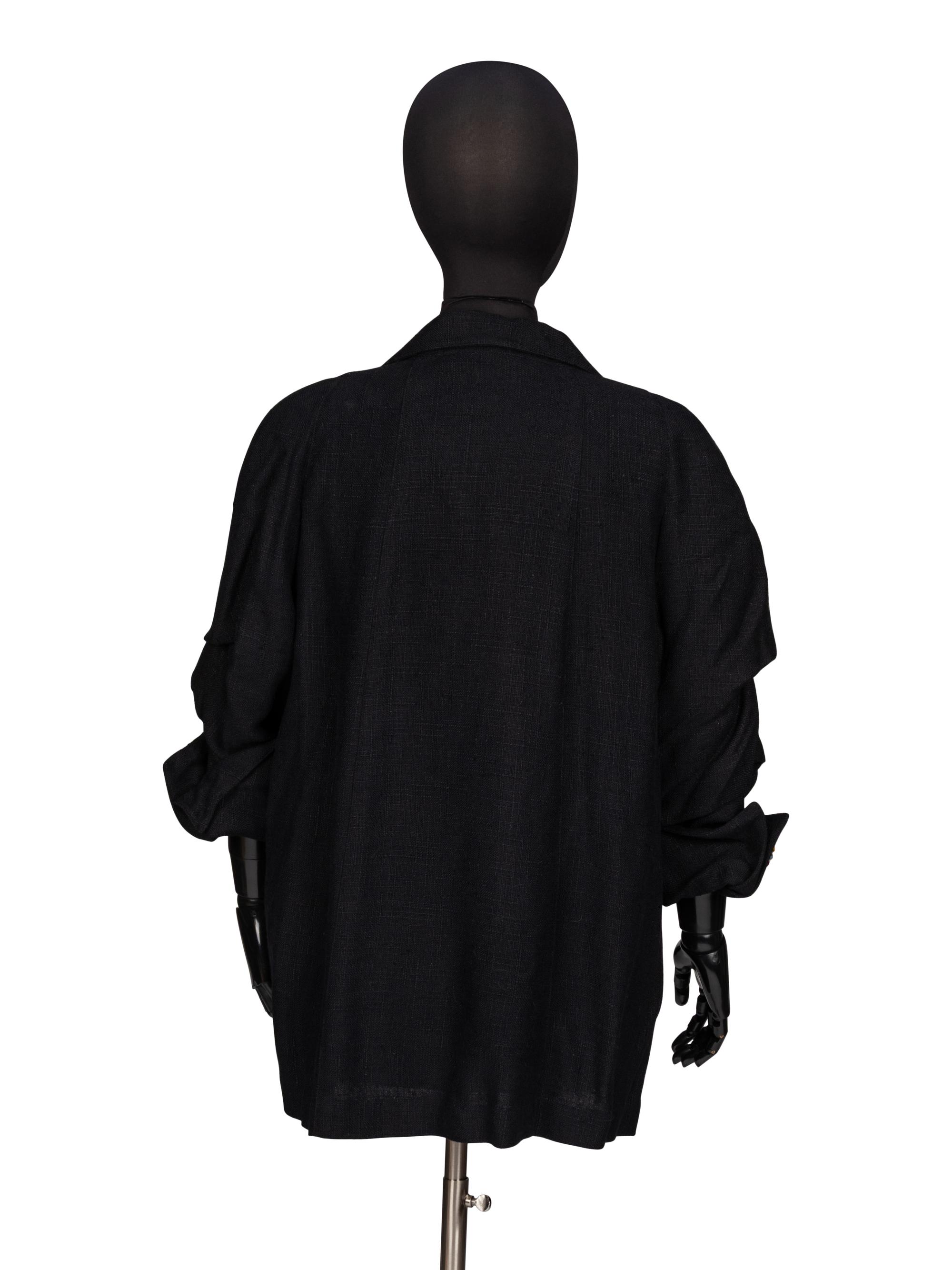 Christian Lacroix, Black Linen Jacket