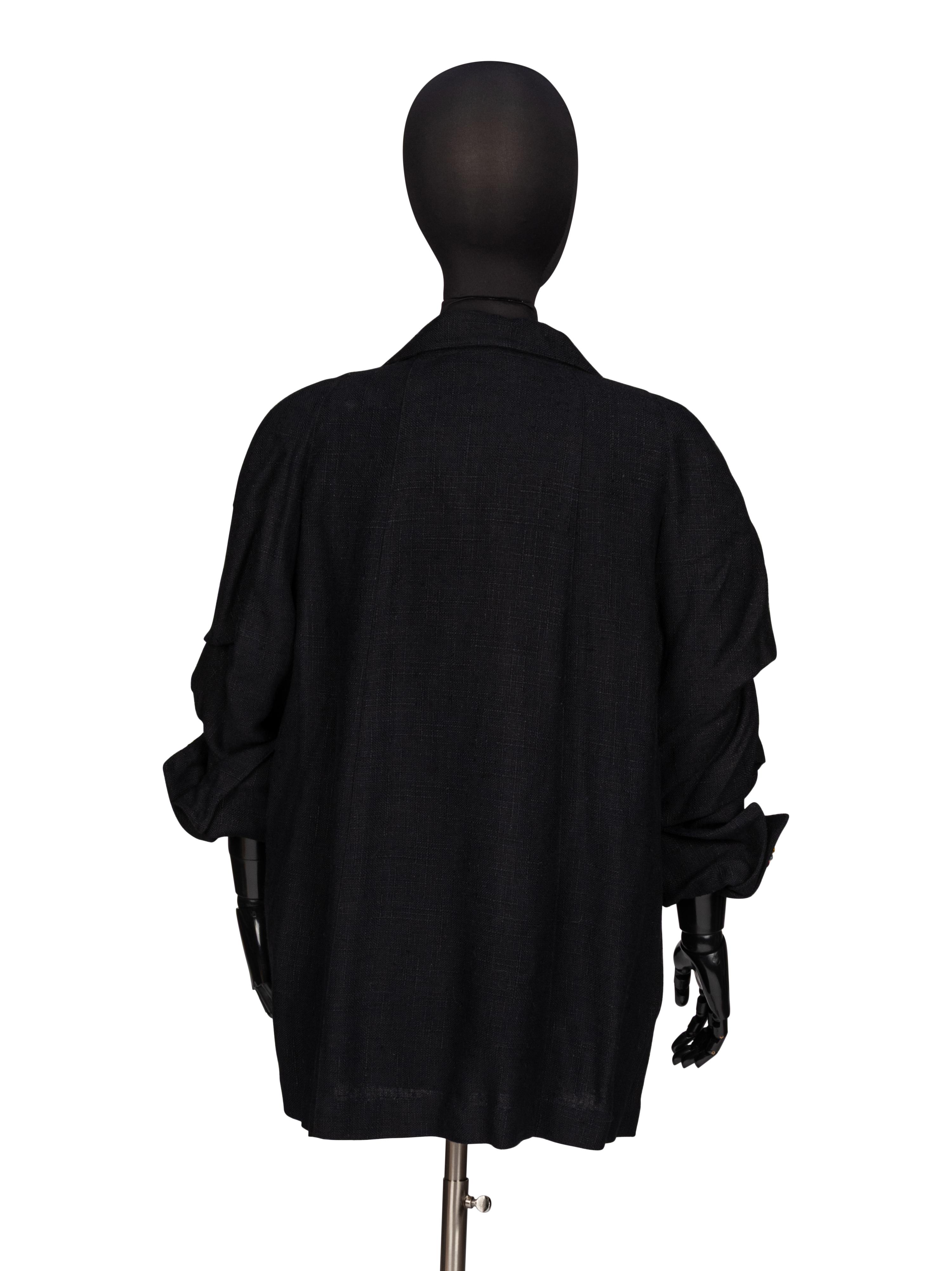 Christian Lacroix, Black Linen Jacket