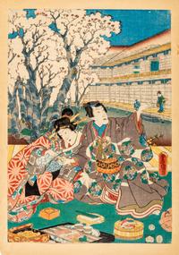 Utagawa Kunisada (1786-1865), Toyokuni II (1777-1835), After Kitagawa Utamaro and Two Others