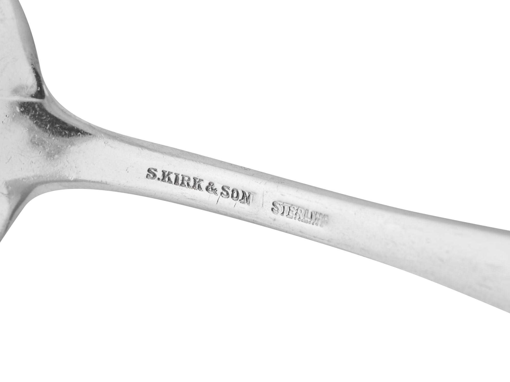 An American Silver Flatware Service