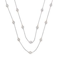 WHITE GOLD AND DIAMOND NECKLACE