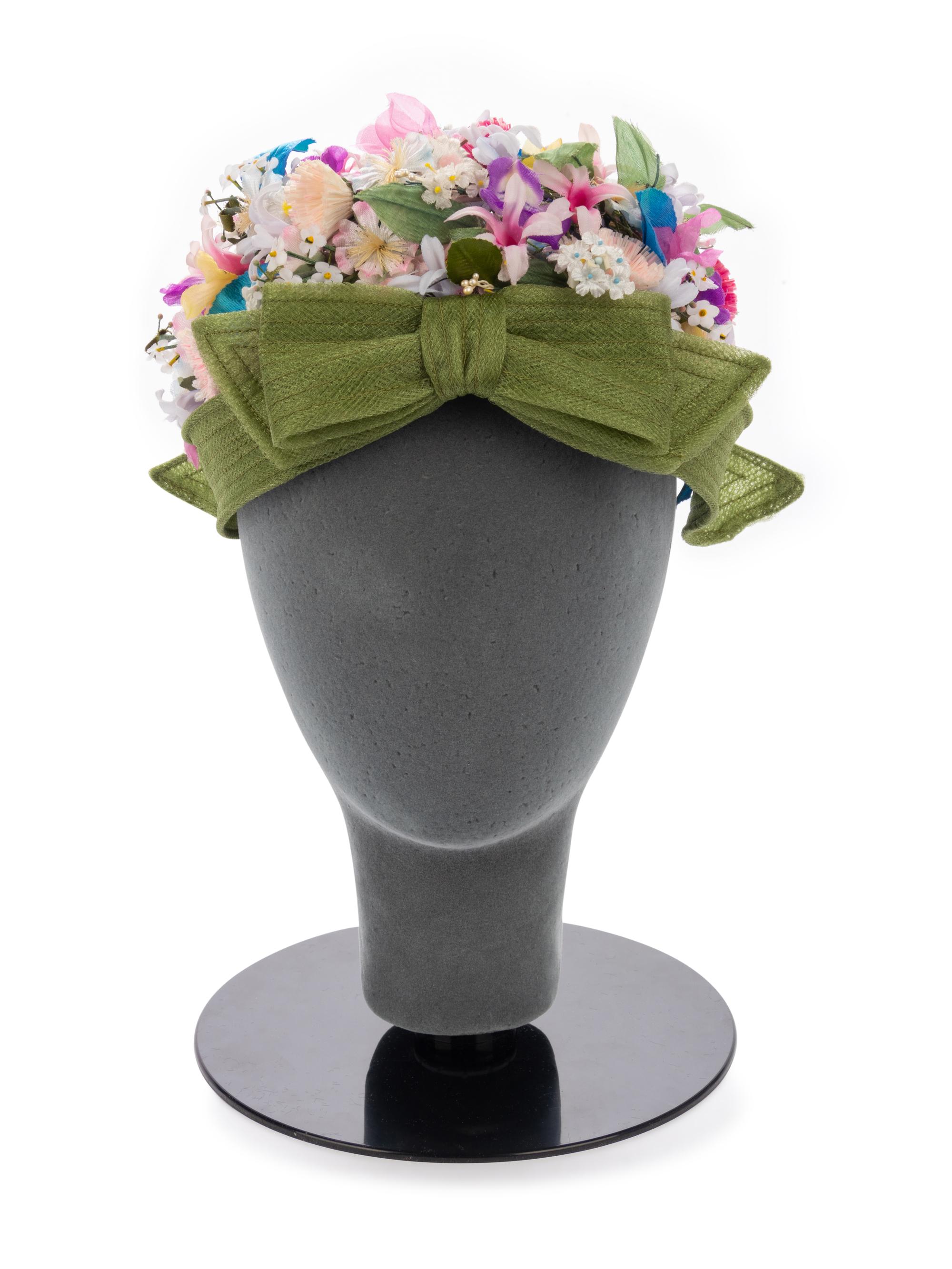 Collection of Nine Vintage Hats, 1950s-60s