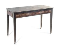 A Group of Four Carved Wood Furniture Items