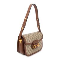 GUCCI, MONOGRAM 1955 HORSEBIT BAG