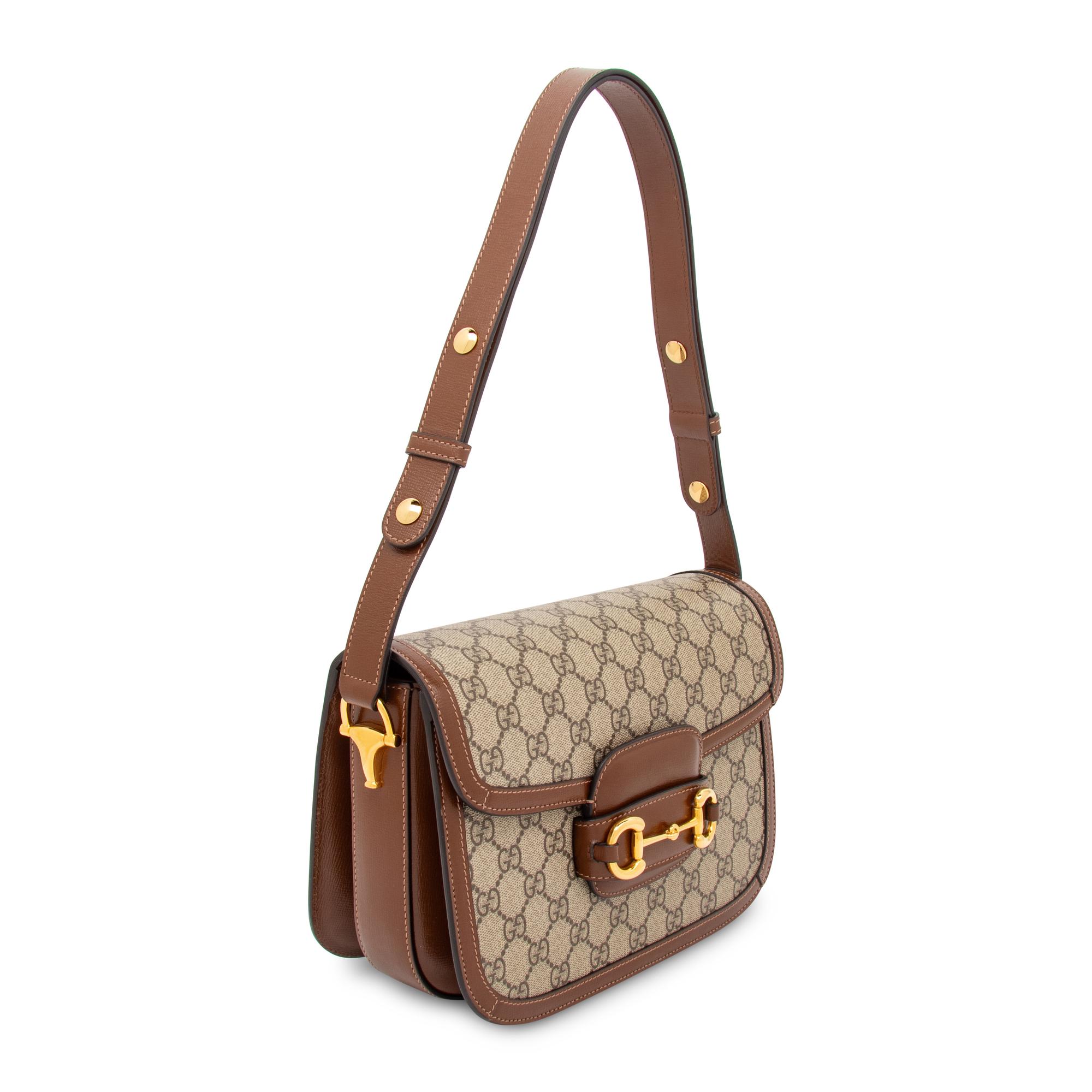 GUCCI, MONOGRAM 1955 HORSEBIT BAG