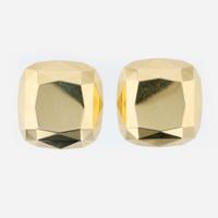 A Pair of Tiffany & Co. 18K Yellow Gold Ear Clips