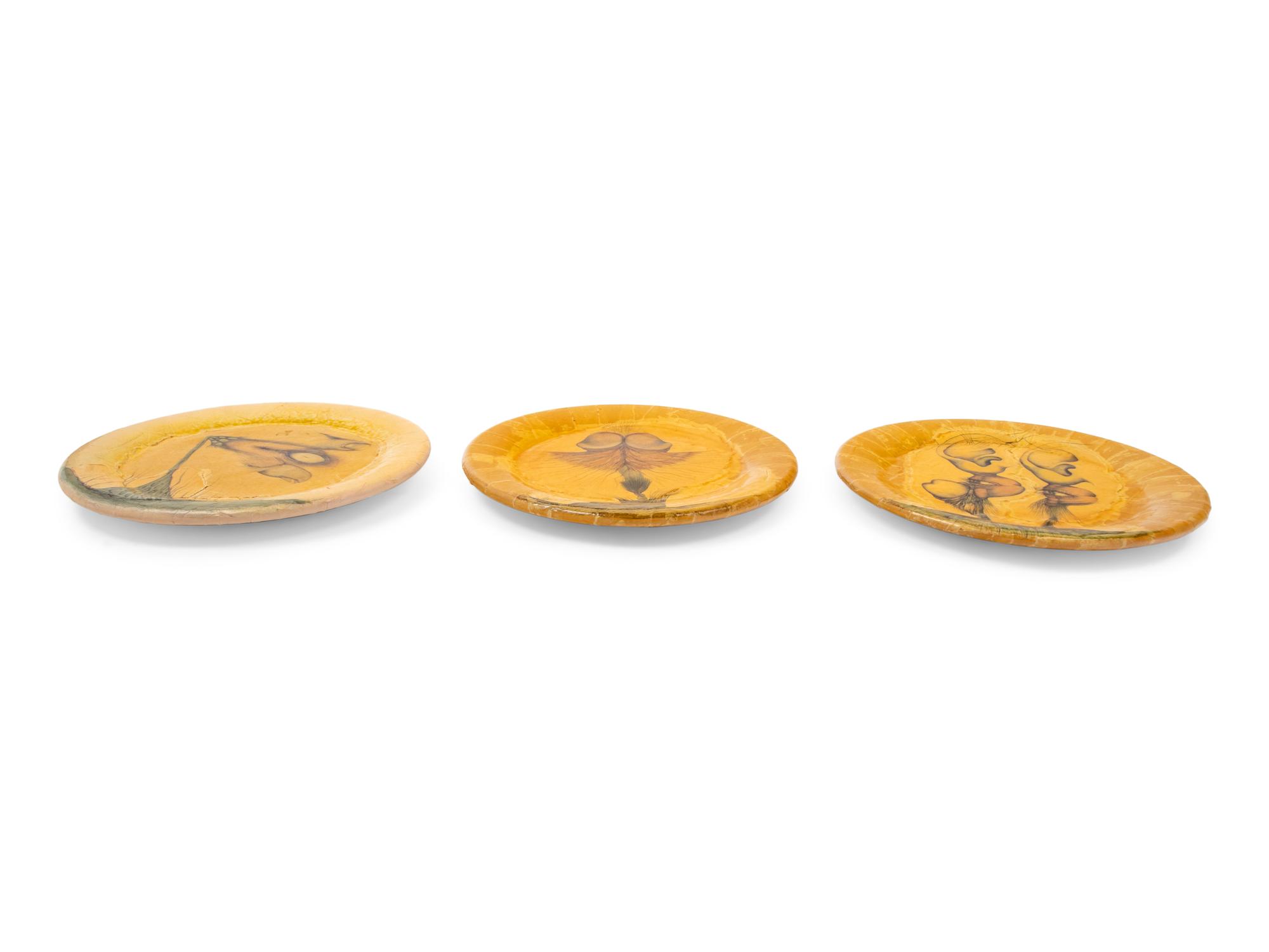 Three Plates, c. 1983