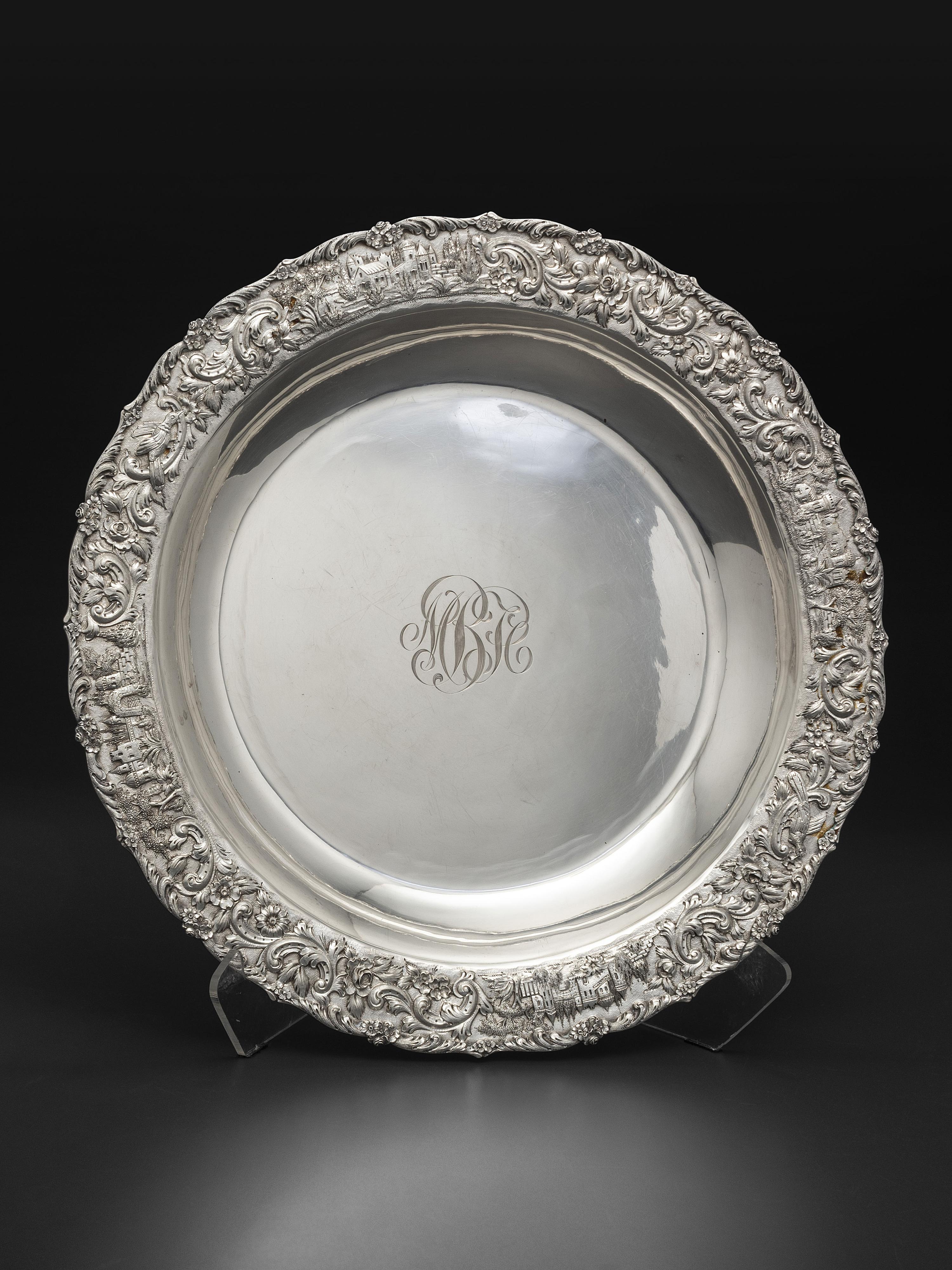 An American Silver Serving Bowl