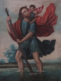 Artist Unknown, (19th century), St. Christopher