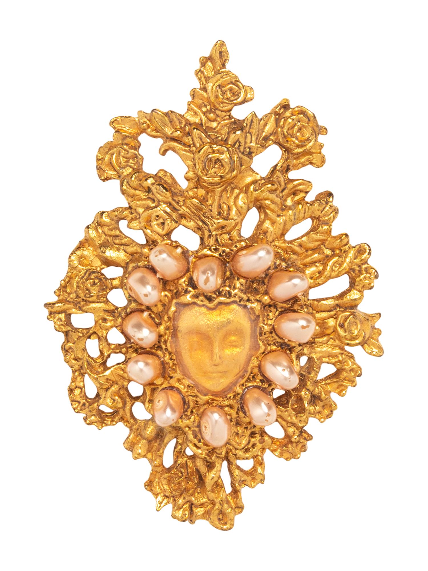 Christian Lacroix Necklace & Brooch