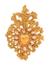 Christian Lacroix Necklace & Brooch