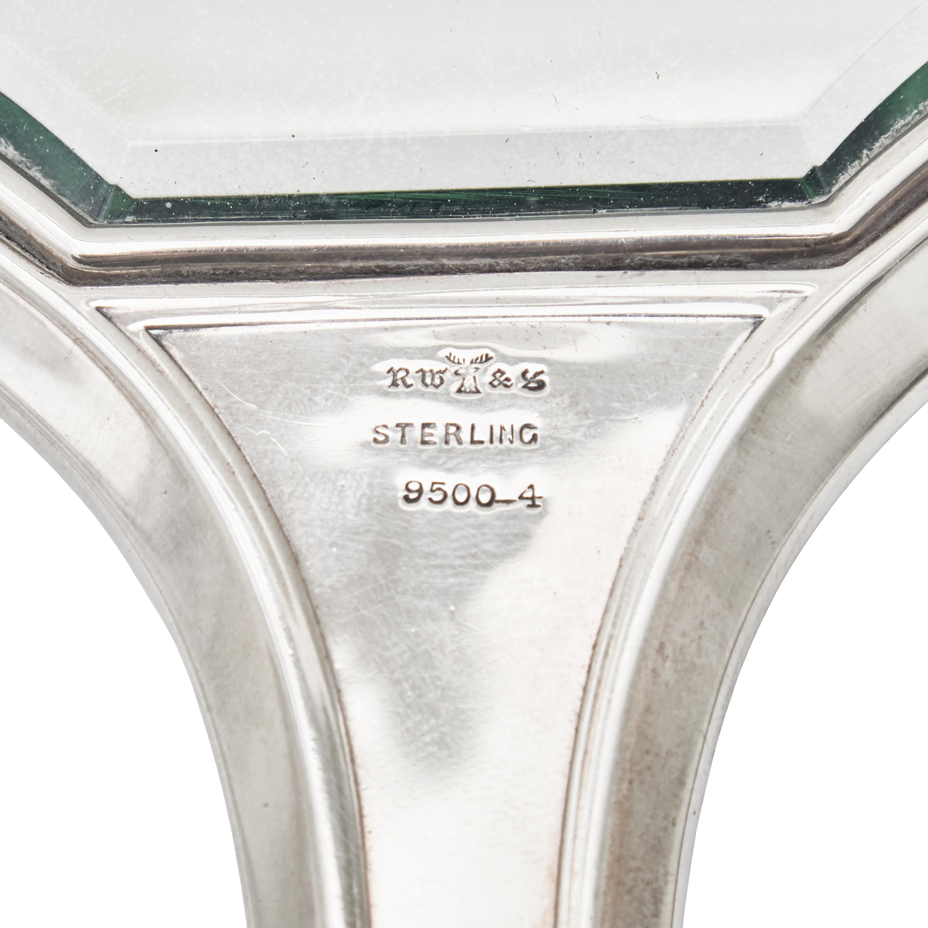 An Assembled American Silver Dressing Set