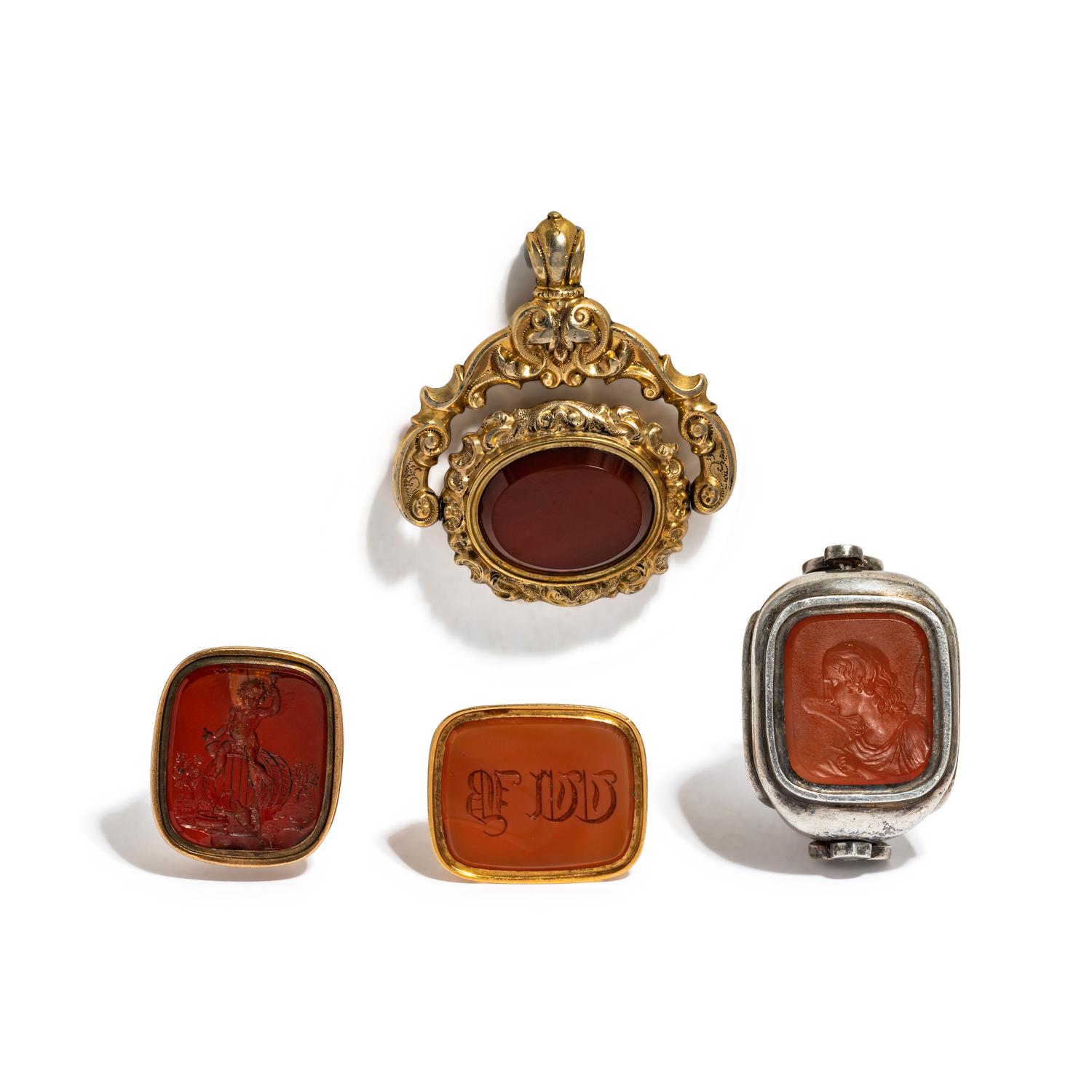 ANTIQUE, WATCH FOBS