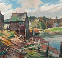 Autumn Afternoon at the Inlet
