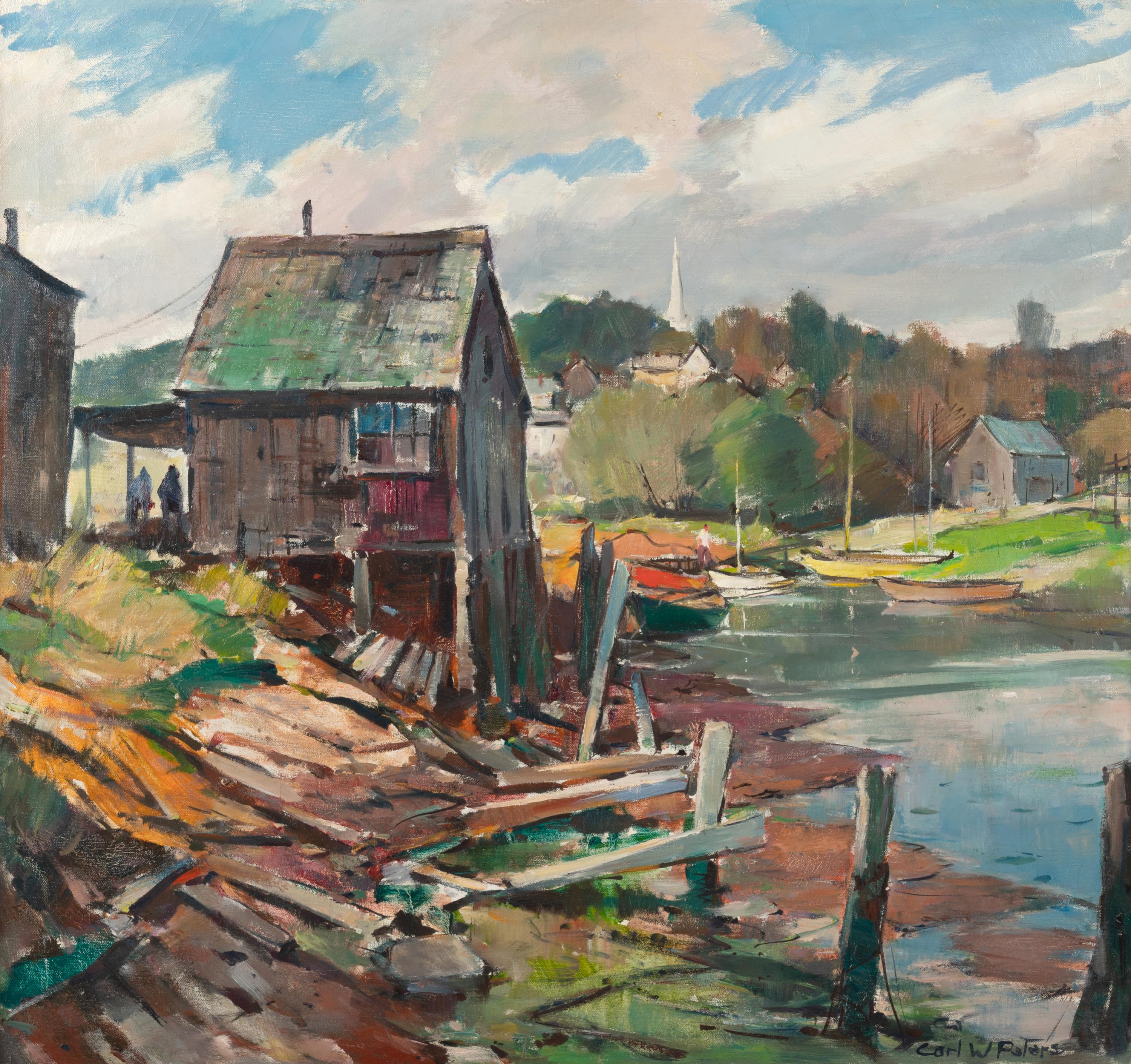 Autumn Afternoon at the Inlet