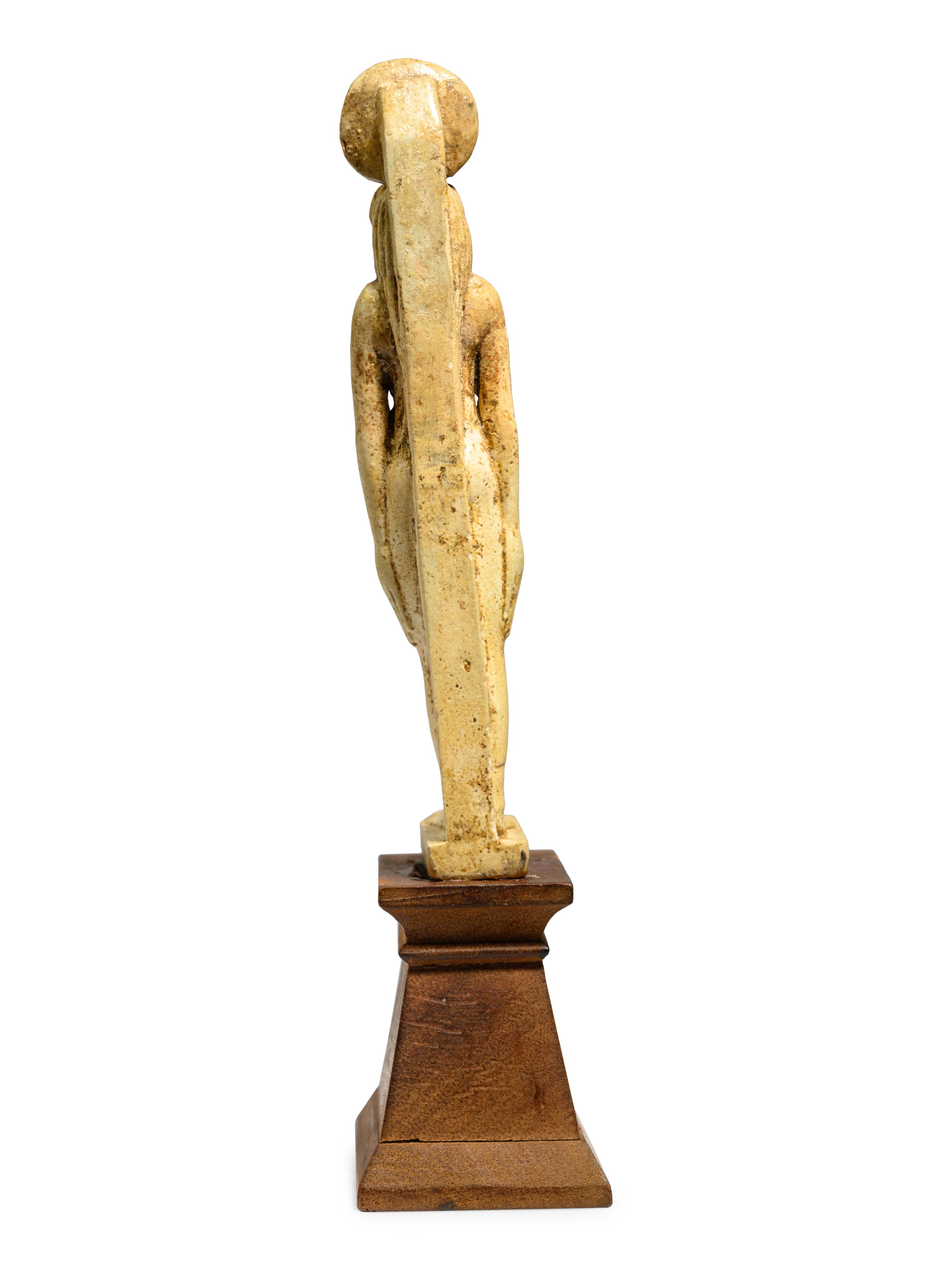 An Egyptian Faience Sekhmet