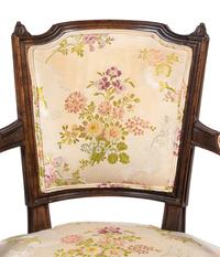 A Pair of Louis XVI Style Fauteuils
