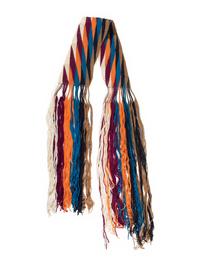 Chippewa Finger Woven Yarn Sash