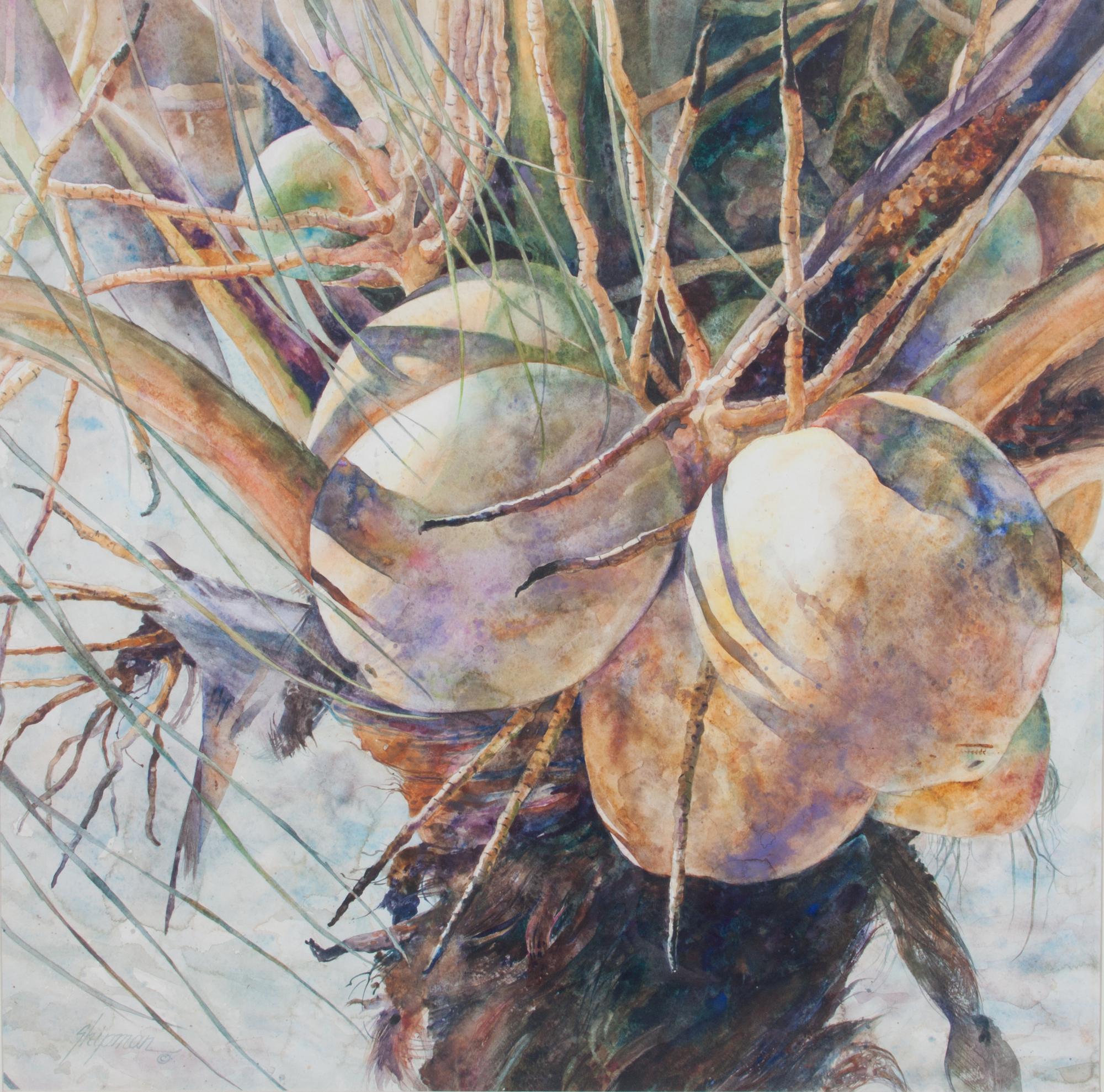 Barbara Shipman, (American, 20th century), Lots of Coconuts