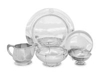 Five American Arts and Crafts Silver Table Articles
