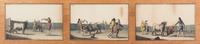 A Suite of Color Engravings Height 5 1/4 x width 8 3/4 inches. — 19th century