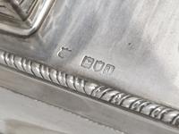 A Victorian Silver Inkstand