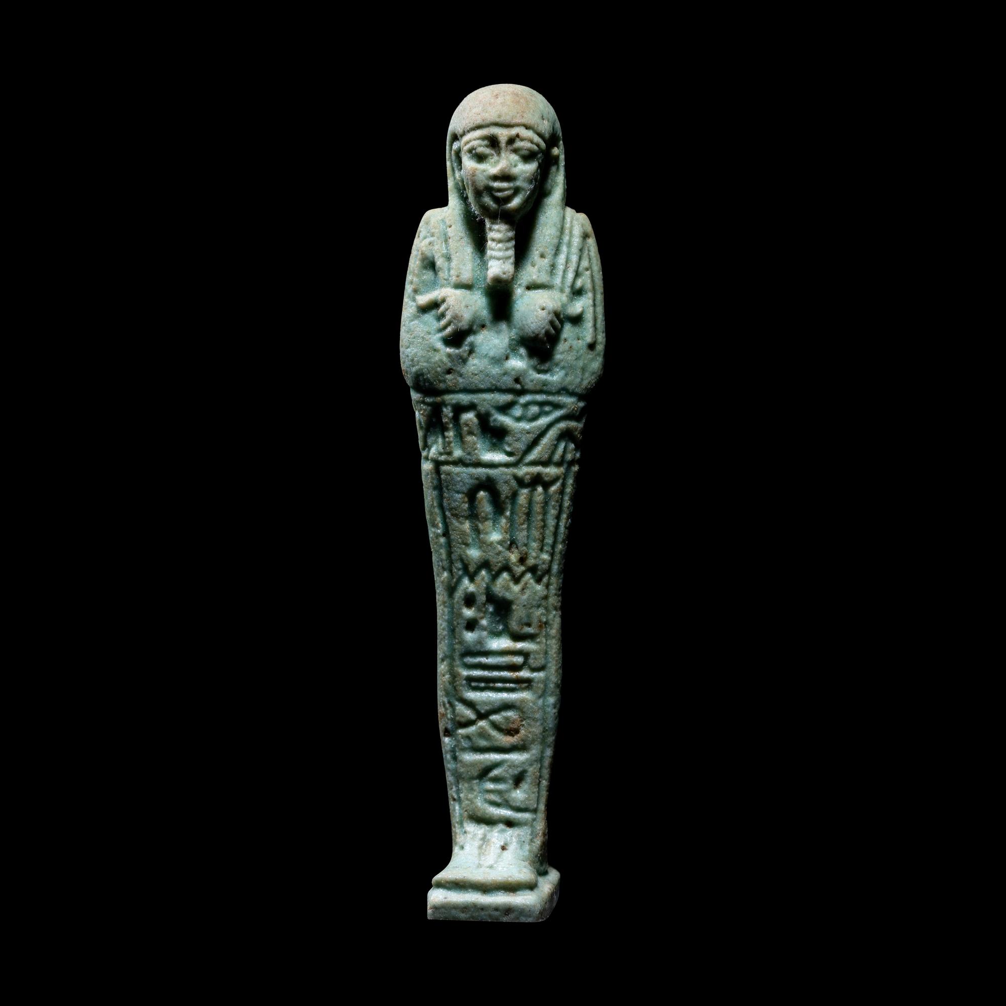 An Egyptian Faience Ushabti