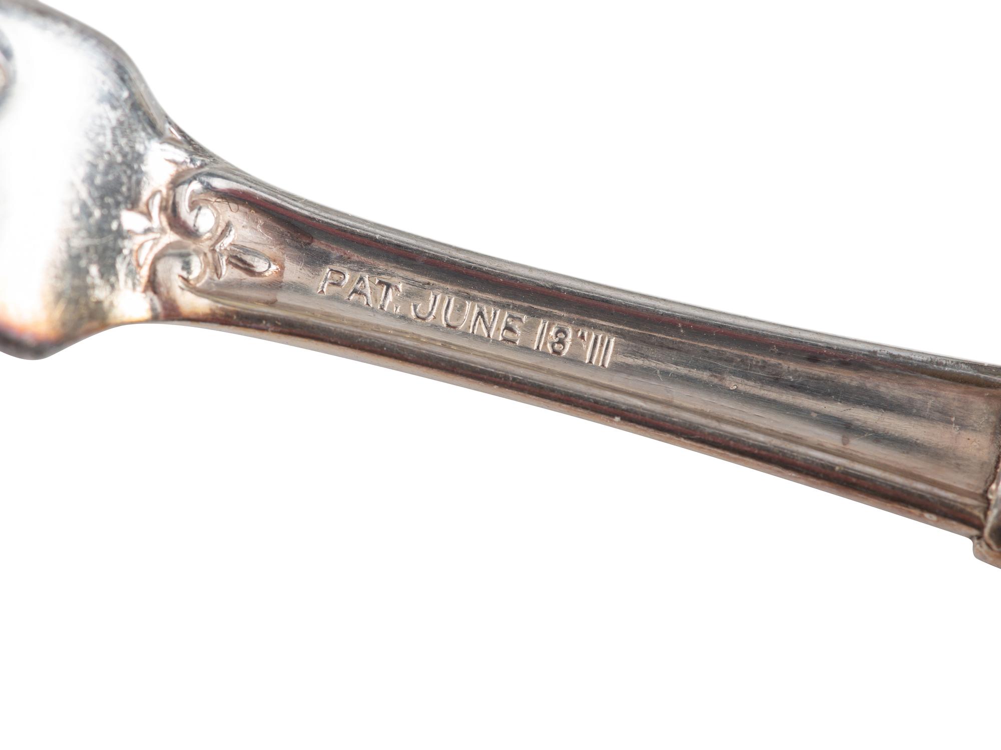 Twenty Silver Serving Utensils