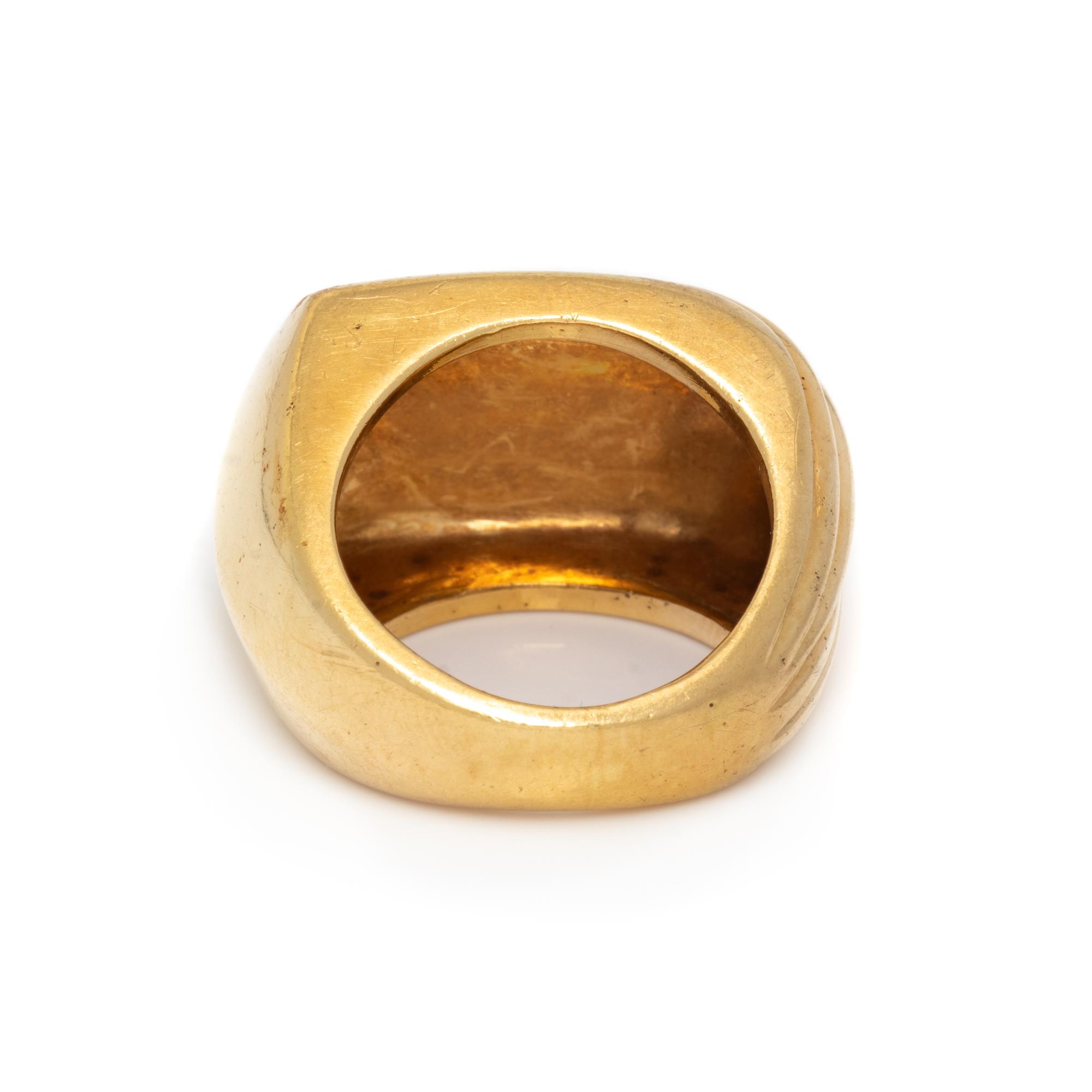 YELLOW GOLD RING