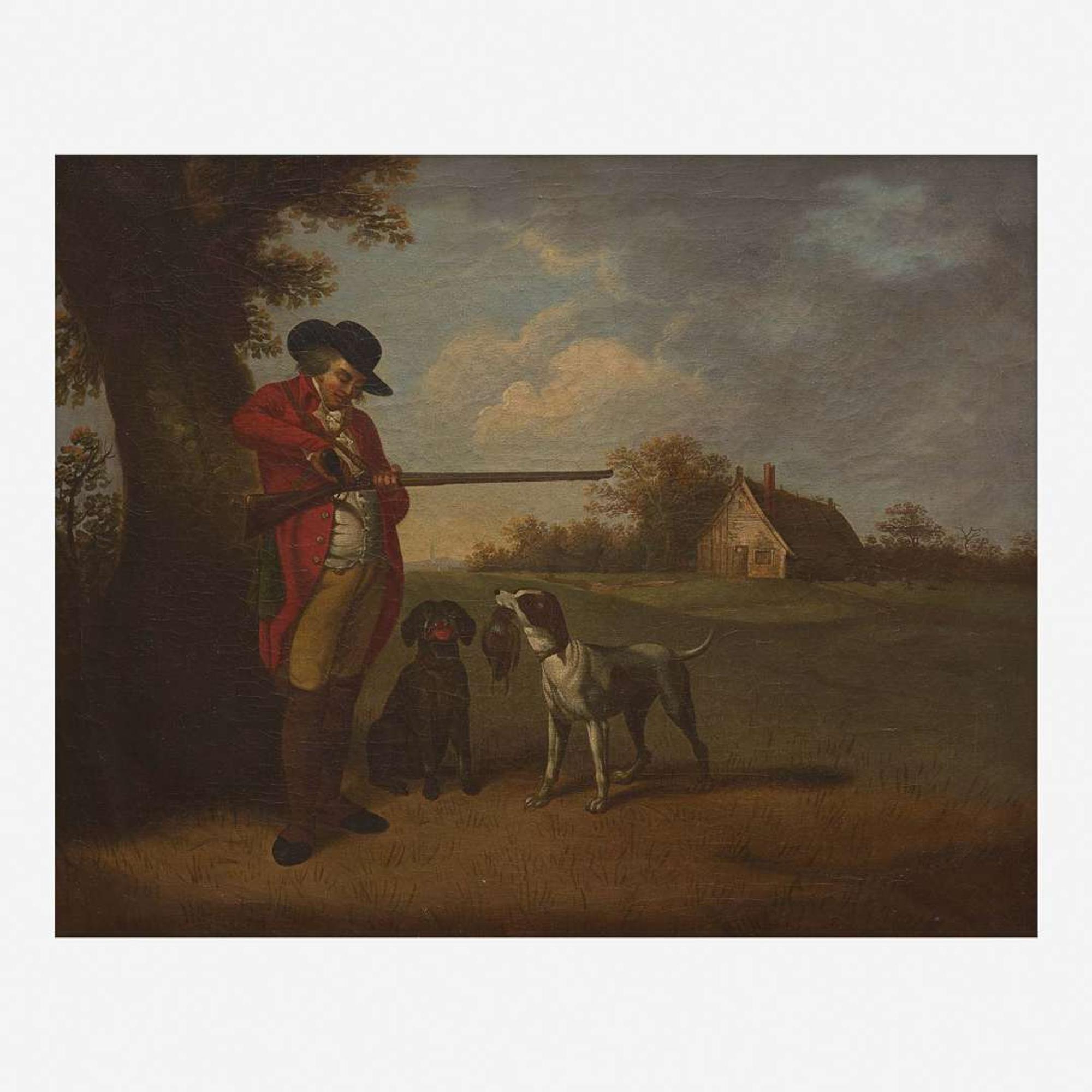 After George Morland (British, 1763–1804) | 19th Century Copies Shooting, Winter; together with A Day's Shooting (A Pair)