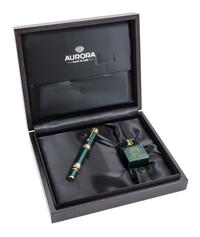 An Aurora Dante Alighieri Limited Edition Fountain Pen and Ink Set