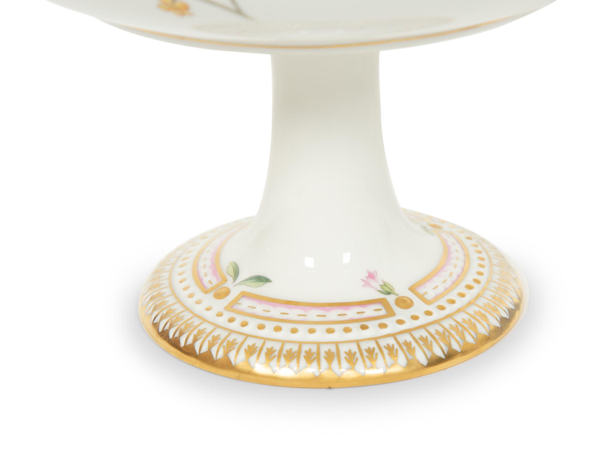 Two Royal Copenhagen Flora Danica Porcelain Table Articles