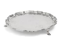 An English Silver Salver