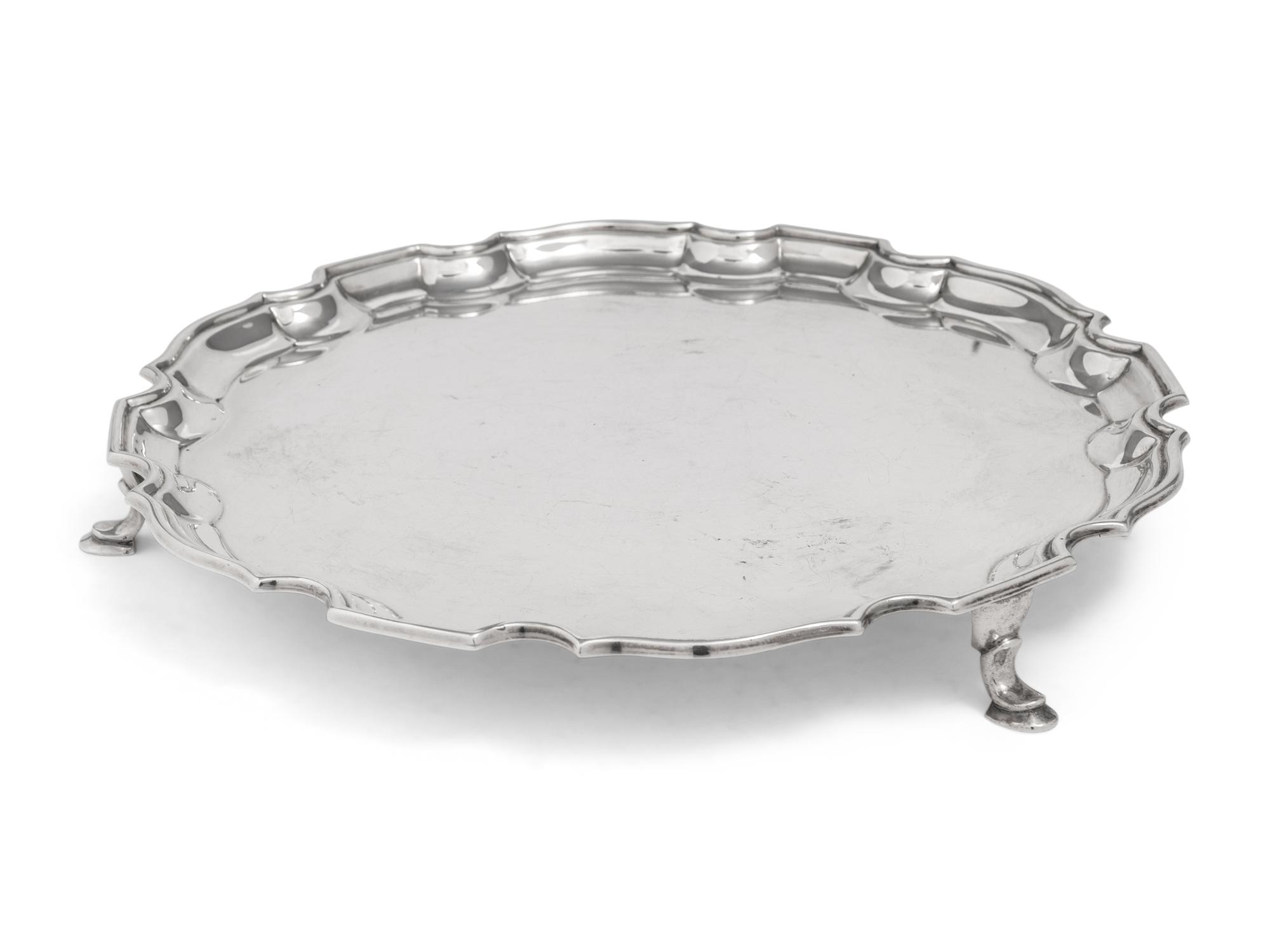 An English Silver Salver