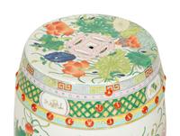 A Pair of Chinese Export Porcelain Garden Seats
