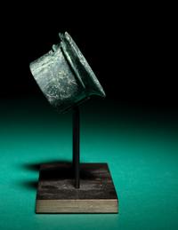 A Pair of Olmec Jade Earspools
