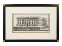 A Set of Three Architectural Engravings