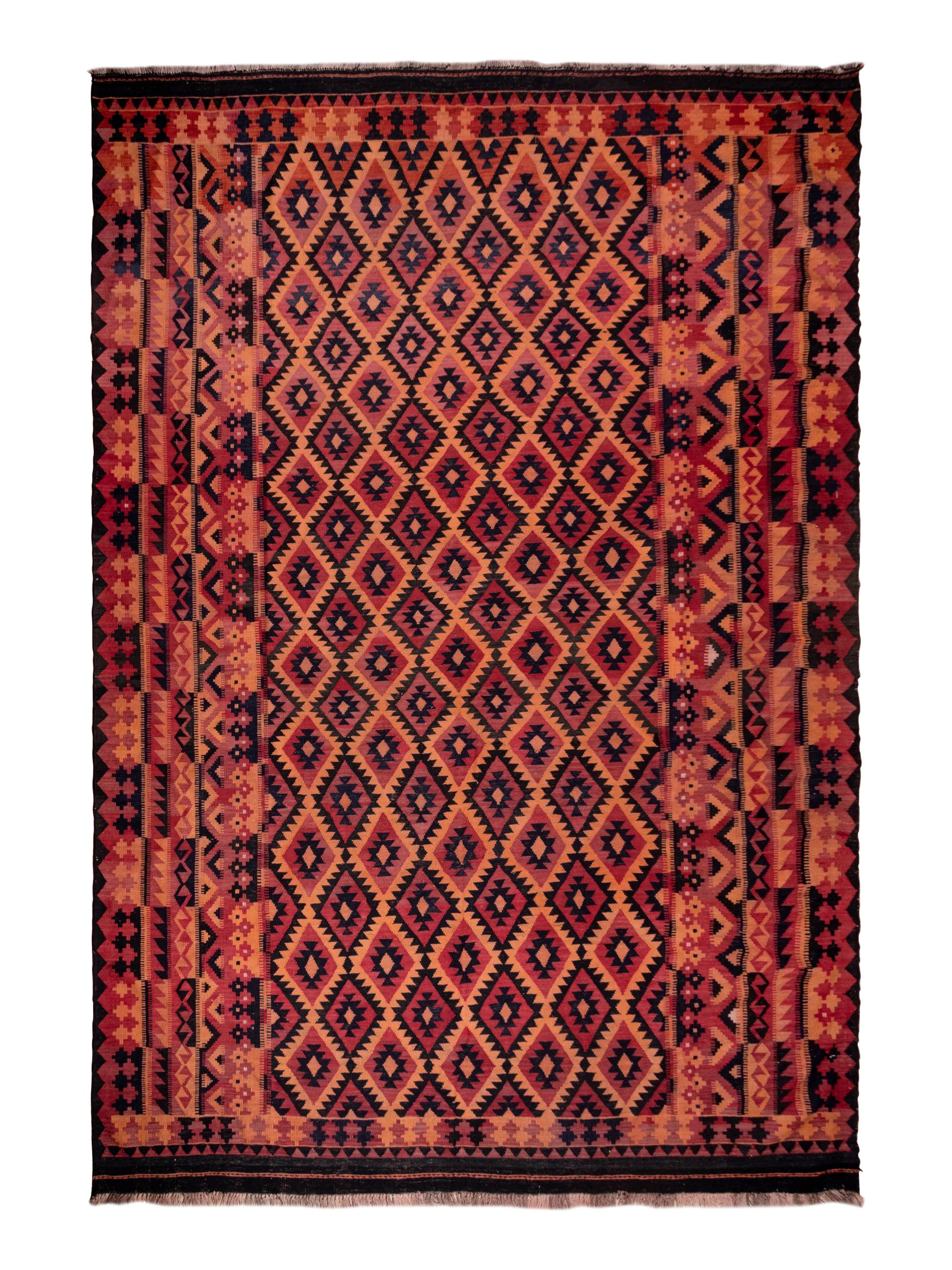 An Afghan Kilim Wool Rug