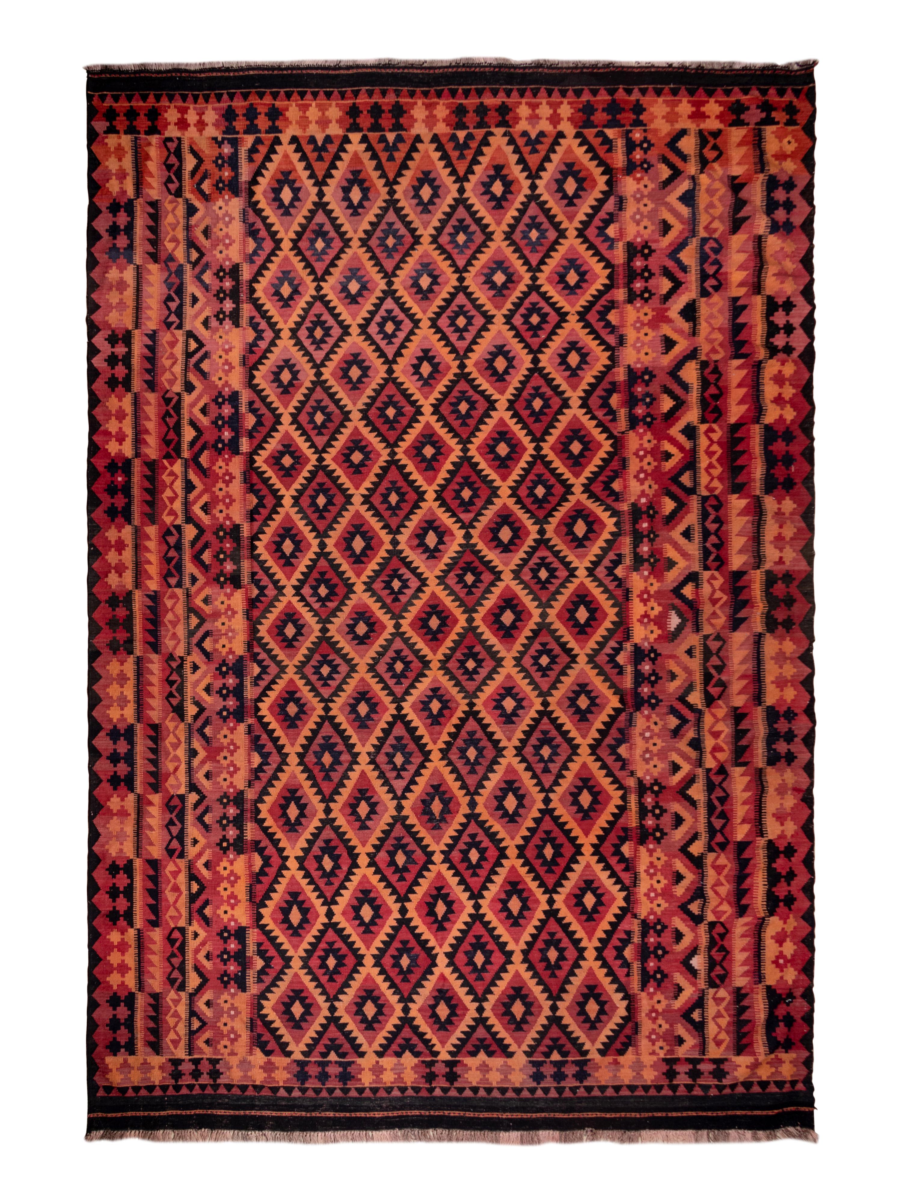 An Afghan Kilim Wool Rug