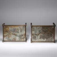 Pair of side tables, c. 1965