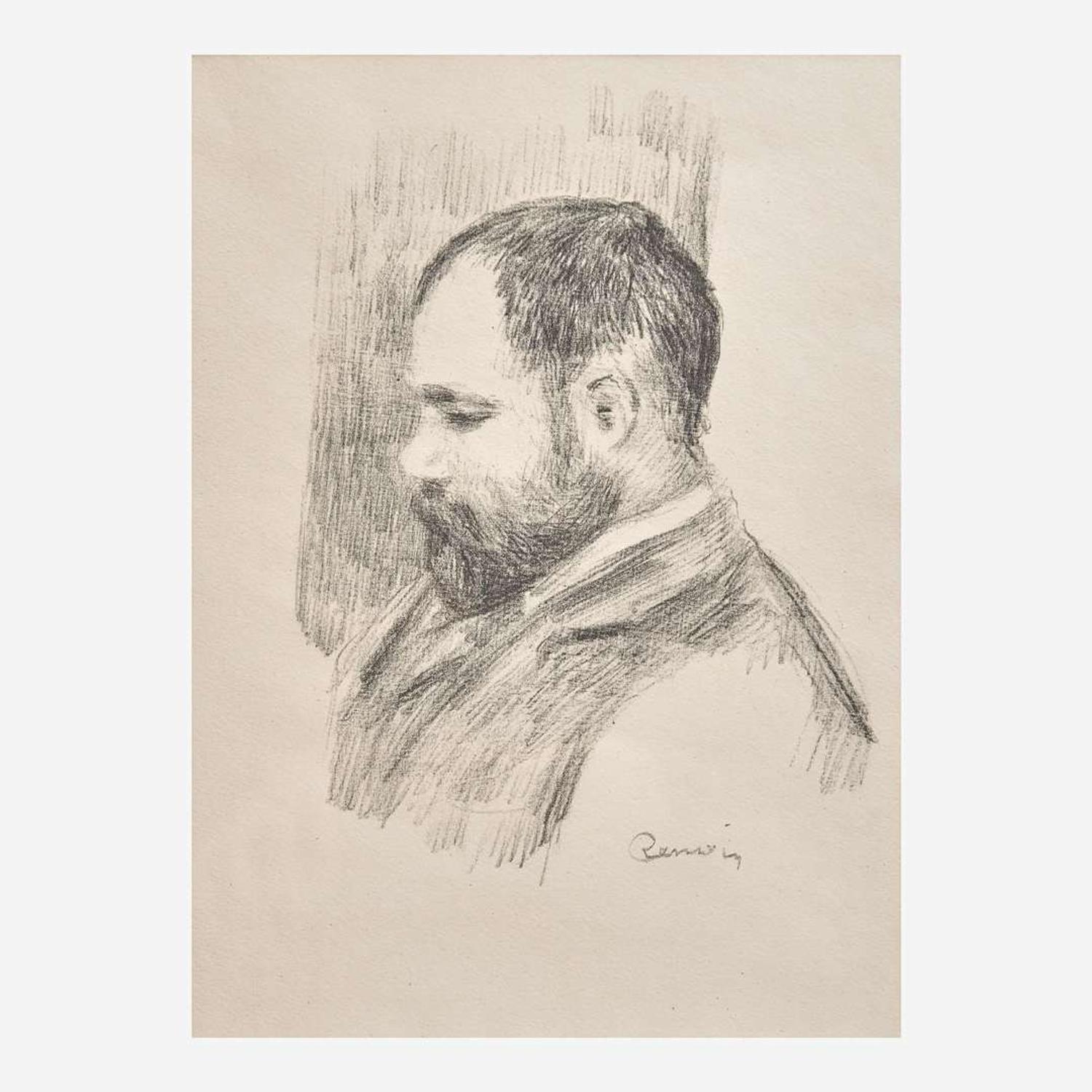 Pierre-Auguste Renoir (French, 1841-1919) Ambroise Vollard
