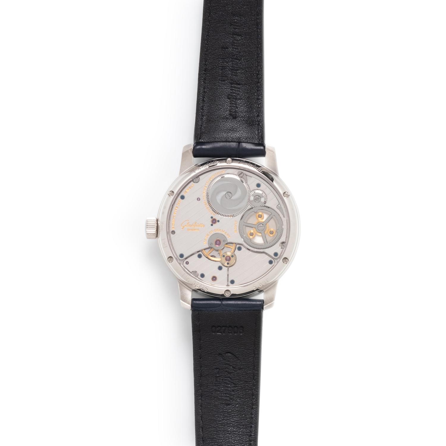GLASHÜTTE, PLATINUM 'SENATOR CHRONOMETER TOURBILLON' WATCH