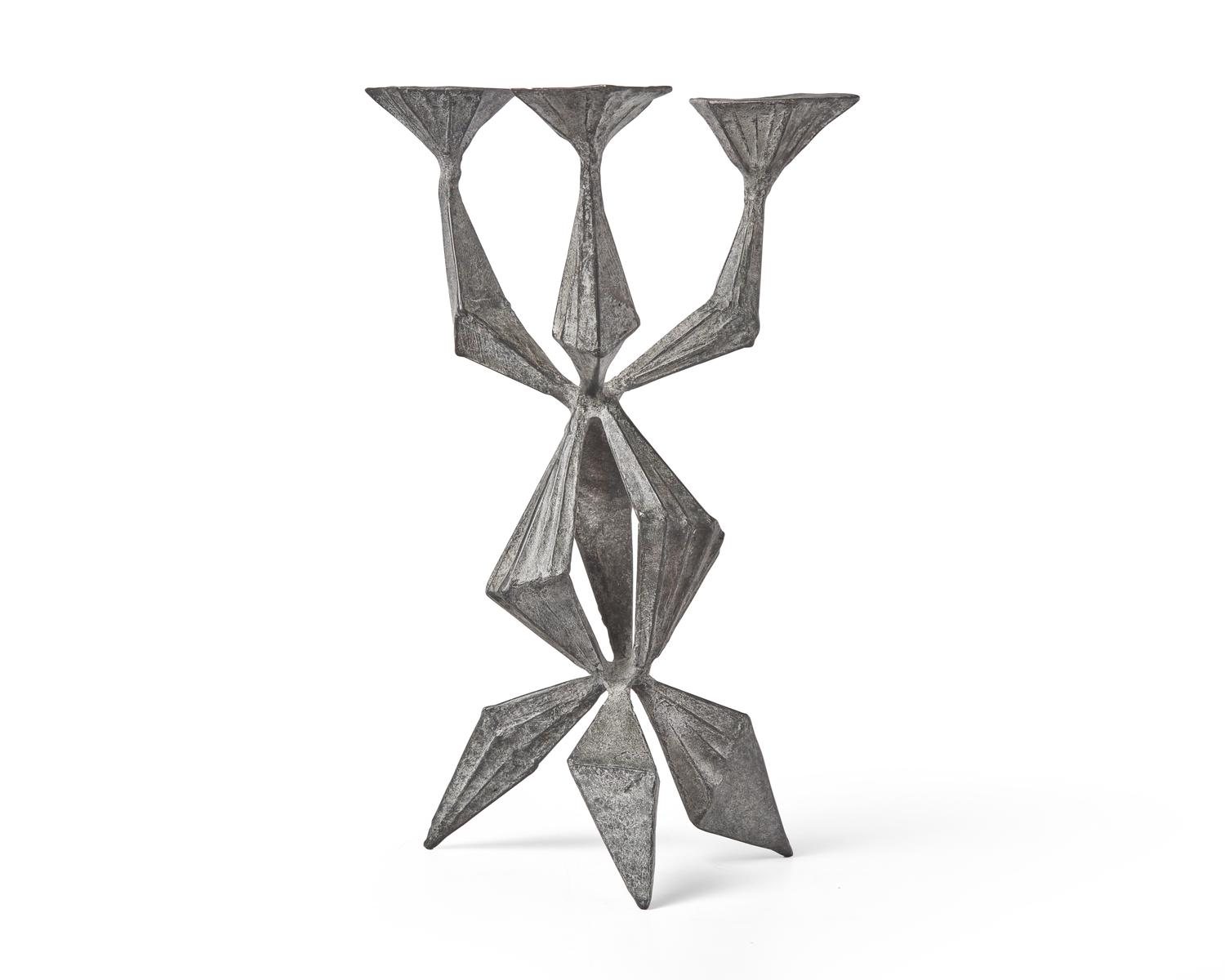 Lynn Chadwick (British, 1914-2003) - Three Branched Candle Holder III