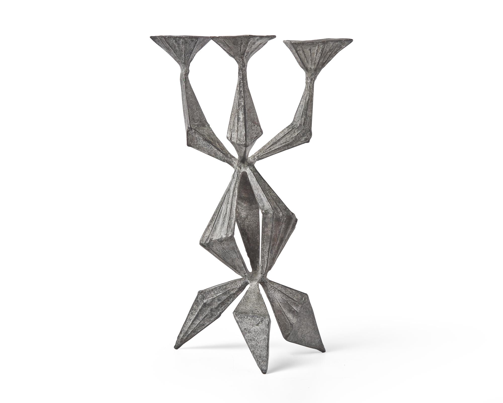 Lynn Chadwick (British, 1914-2003) - Three Branched Candle Holder III