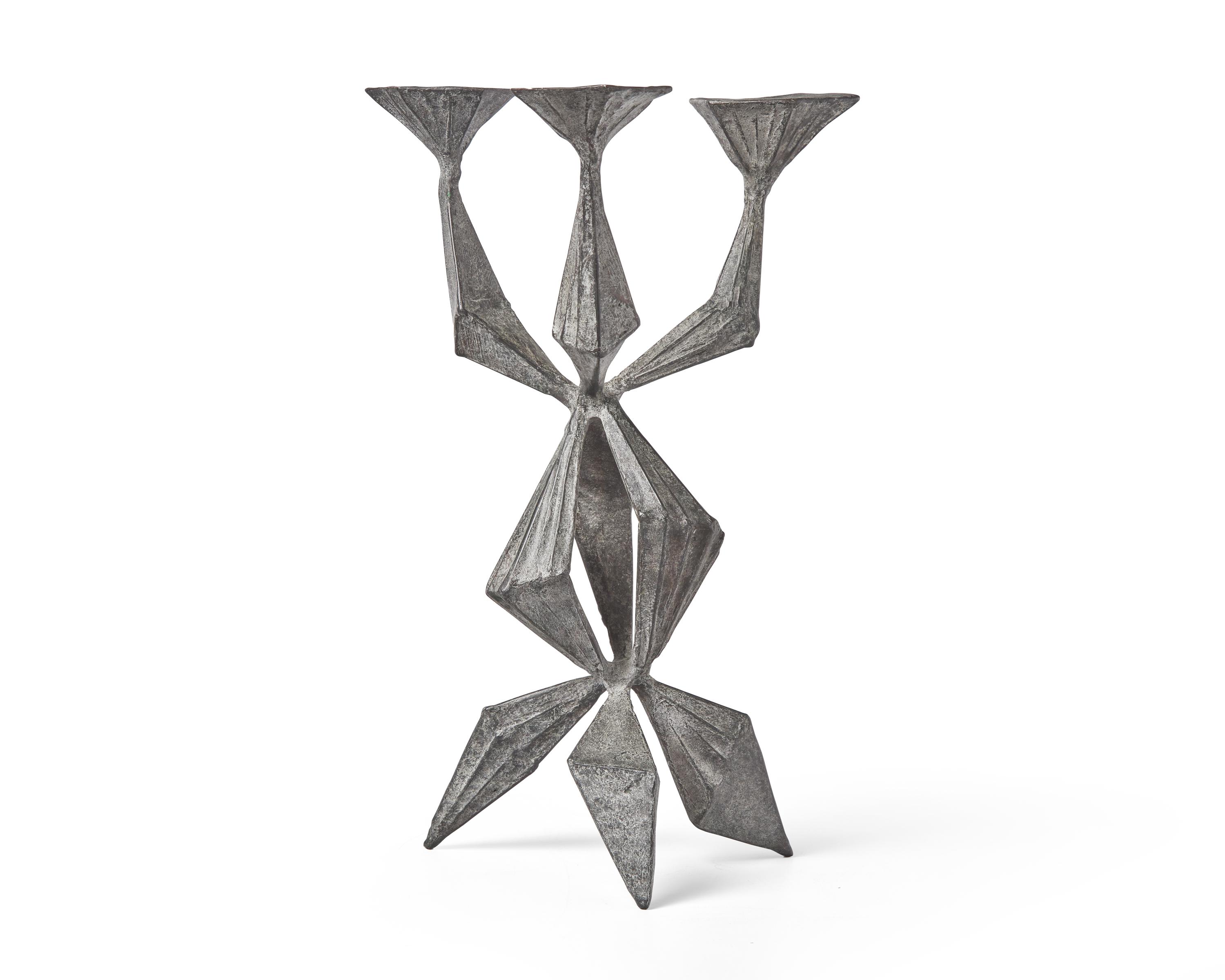 Lynn Chadwick (British, 1914-2003) - Three Branched Candle Holder III